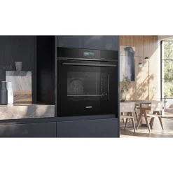 Inbyggnadsugn Siemens iQ700 HB776G3B2S Svart med Smart Uppkoppling
