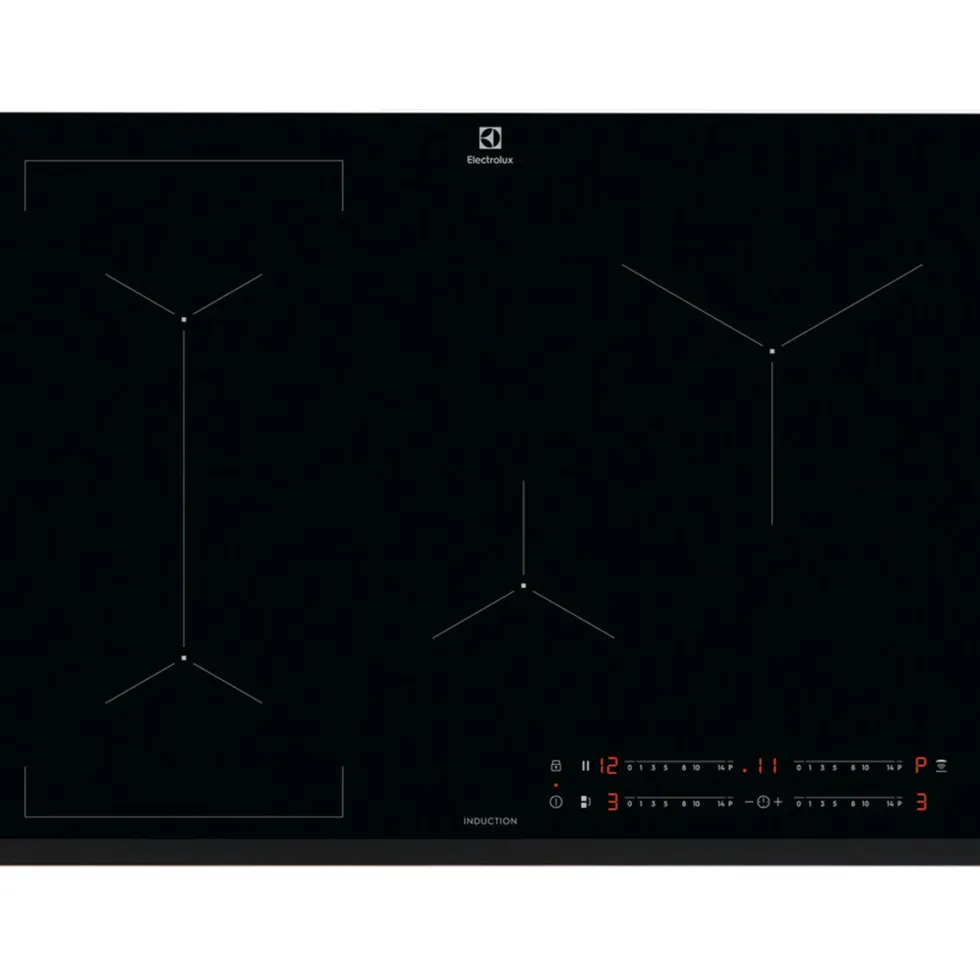 Induktionshäll Electrolux FlexiBridge HOB750MF Svart med Smarta Funktioner