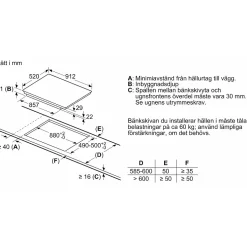 Induktionshäll Siemens iQ700 EX975LVC1E Svart med Flexinduktion och Barnspärr