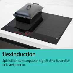 Induktionshäll Siemens iQ700 EX975LVC1E Svart med Flexinduktion och Barnspärr