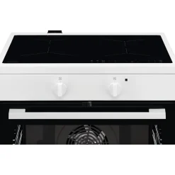 Induktionsspis Electrolux LKI64404SW med Självrengörande Ugn och Hob2Hood