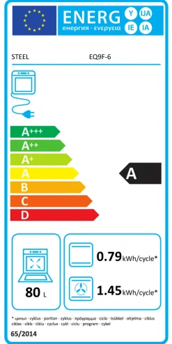Induktionsspis Steel Enfasi 90 cm (1 ugn)