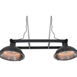 Infravärmare SunRed Indus II IND-3000H Terrassvärmare Svart Hängande 2100 W