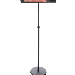 Infravärmare SunRed RD-DARK-25S Terrassvärmare, Stående Design i Svart, 2500 W