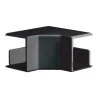 Innerhörn till Matarkanal Hager LF/LFH 20 x 35 mm Halogenfri Svart RAL 9011