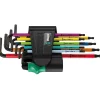 Insexnyckelsats Wera 967/9 Tx Bo Multicolour 1 Sb Blacklaser