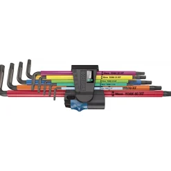 Insexnyckelsats Wera 967/9 Tx Xl Multicolour Hf 1 Lång