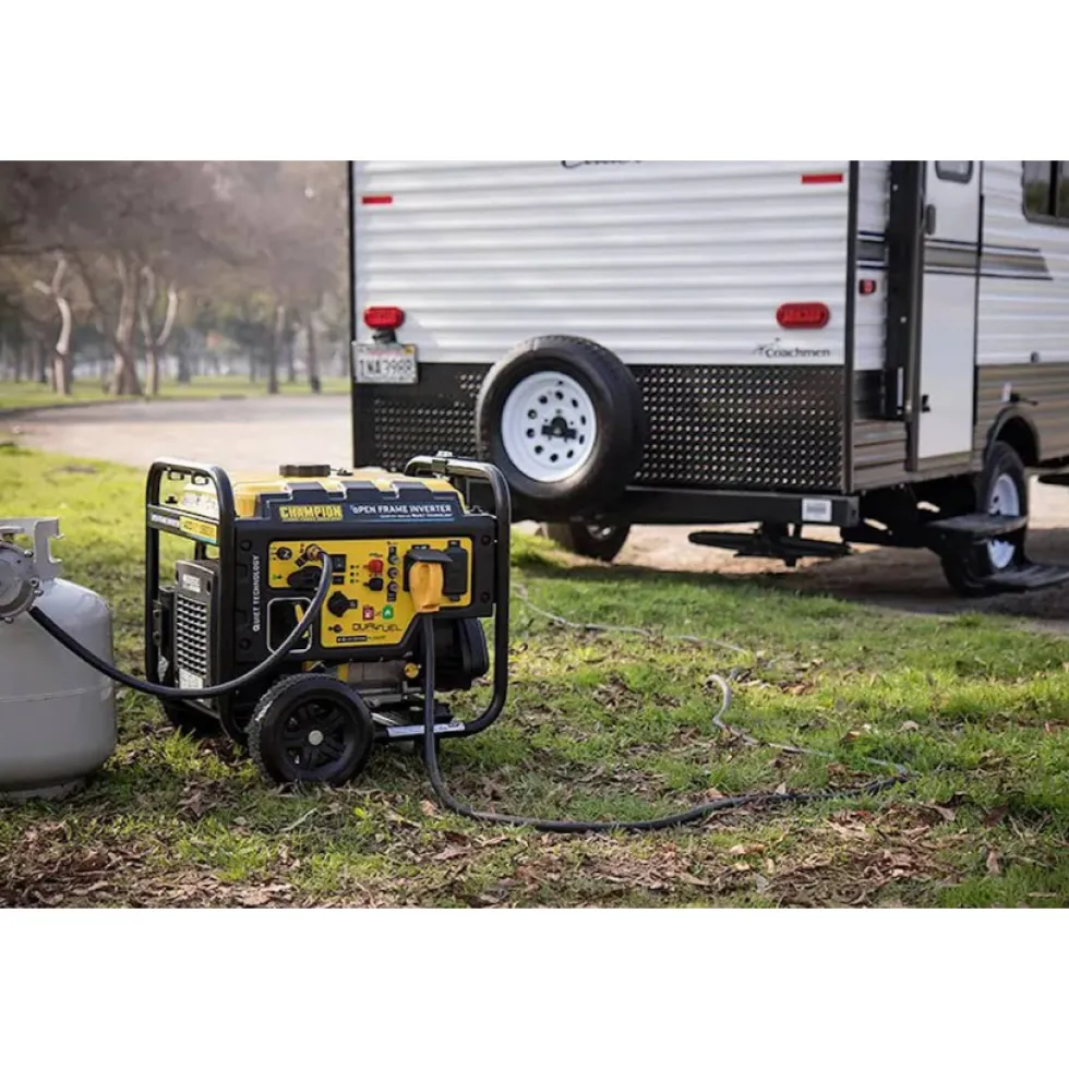 Inverterelverk Champion Generators 3600W Hybrid Dual Fuel