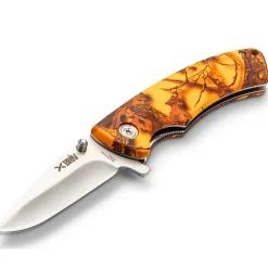 Jackknife Briv Orange Camo