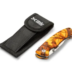 Jackknife Briv Orange Camo