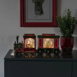 Julby Gnosjö Konstsmide Vattenfylld Tågvagn LED