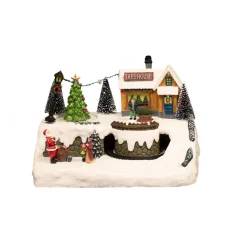 Julby Nordic Winter Treehouse Town