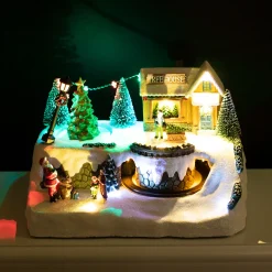 Julby Nordic Winter Treehouse Town