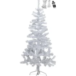 Julgran Star Trading med LED AlvikVit, Höjd: 1500 mm