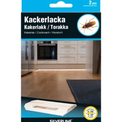 Kackerlacksfälla Silverline 2-pack