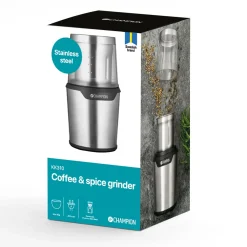 Kaffe-/Kryddkvarn Champion 80g 200W KK310 Rostfri