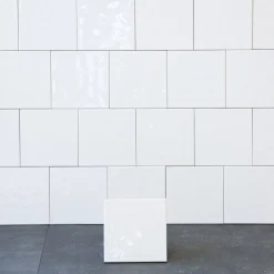 Kakel ArcTile Vit Vågig Blank 15X15 cm