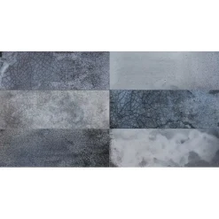 Kakel Tenfors FS Raku Blue 20x40 cm