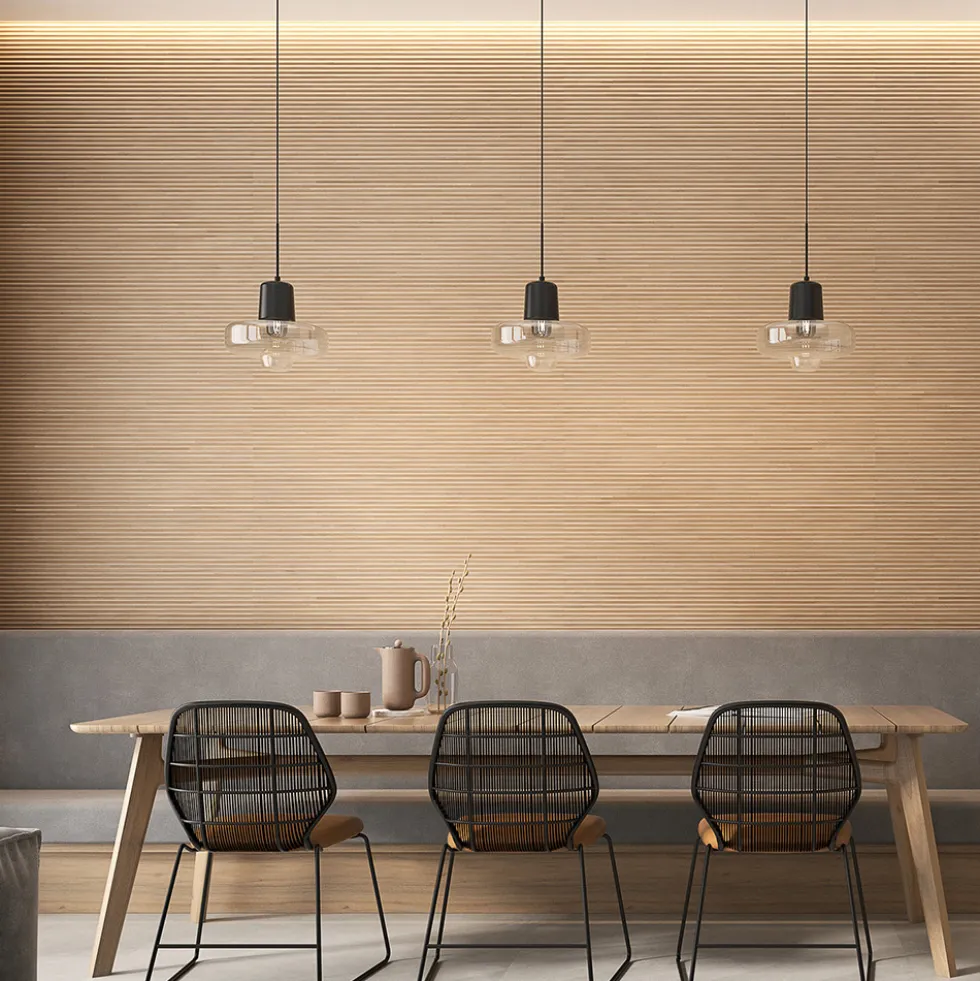 Kakel Tenfors Marlen Slat Oak 40x120 cm