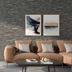 Kakel Tenfors Mubi Negro 20x50 cm