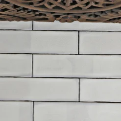 Kakel Tenfors Peronda Argila Pasadena Vit 7,5x30 cm