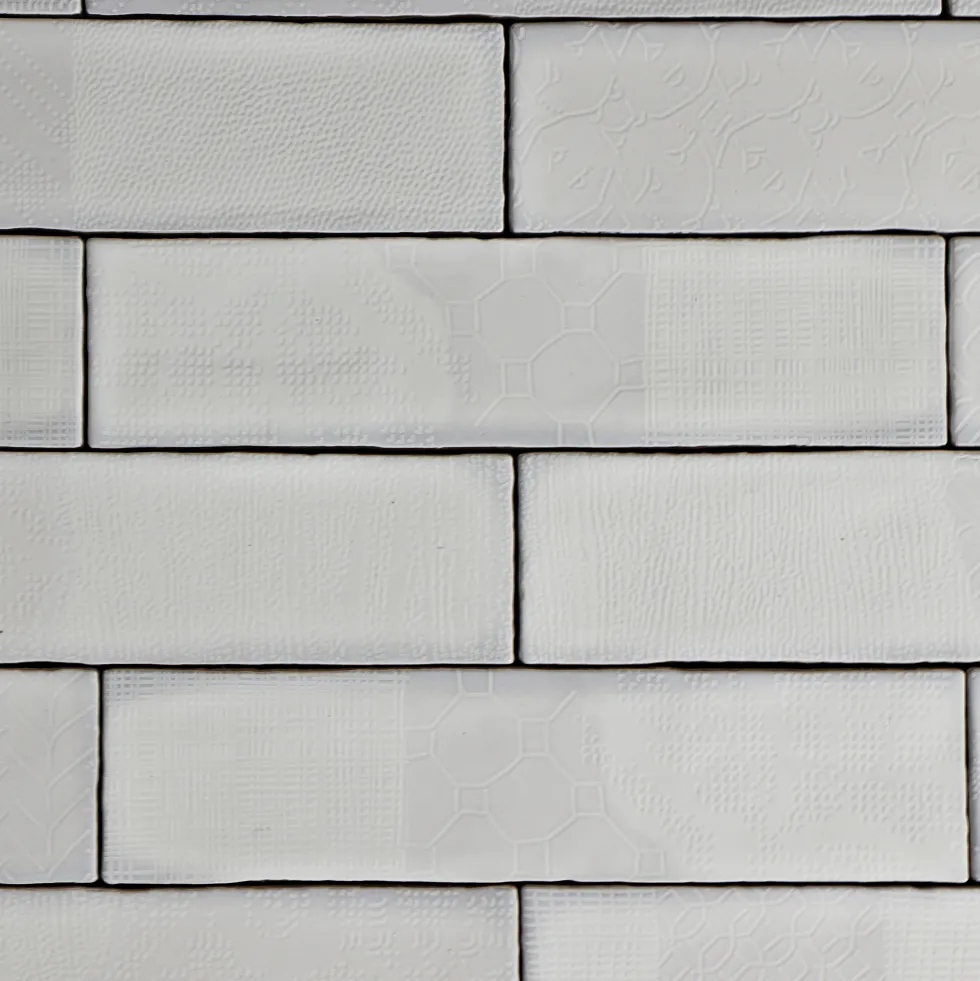 Kakel Tenfors Peronda Argila Pasadena Vit 7,5x30 cm