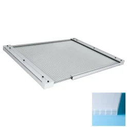 Kanalplast 10 mm Halle Isolux Opal Komplett Tak