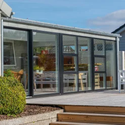 Kanalplast Plastmo TwinLite Rök Komplett Tak 32 mm