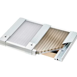 Kanalplast Rias Komplett Tak Brons/Opal 25 mm