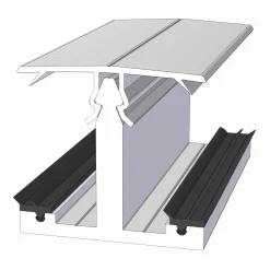 Kanalplasttak Landskap Skydda 32 mm