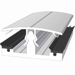 Kanalplasttak Landskap Skydda 16 mm