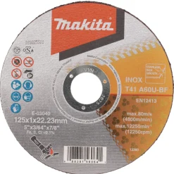 Kapskiva Makita E-03040 125x1,0x22,23 mm