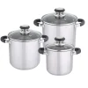Kastrullset Smart Living 3-delar