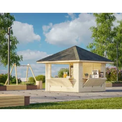 Kiosk Palmako Bianca 8,3 m2 Set 106