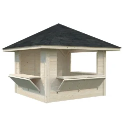 Kiosk Palmako Bianca 8,3 m2 Set 106