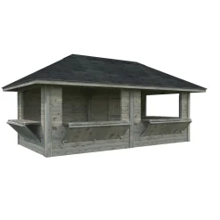Kiosk Palmako Bianca 16,6 m2 Set 112