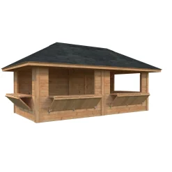 Kiosk Palmako Bianca 16,6 m2 Set 112