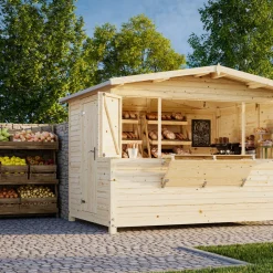Kiosk Palmako Marian 6,8 m2 Hopfällbar