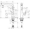 Köksblandare Hansgrohe Metris Select 260