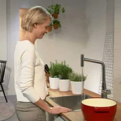 Köksblandare Hansgrohe Metris Select 320 med Utdragbar PipKrom