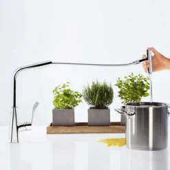 Köksblandare Hansgrohe Metris Select 320 med Utdragbar PipKrom