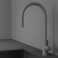 Köksblandare Scandtap Steel Accent med Utdragbar Pip