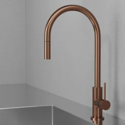 Köksblandare Scandtap Steel Accent med Utdragbar Pip