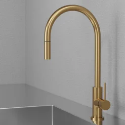 Köksblandare Scandtap Steel Accent med Utdragbar Pip