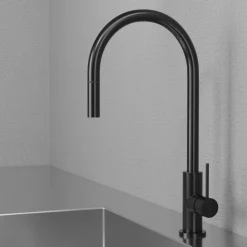 Köksblandare Scandtap Steel Accent med Utdragbar Pip