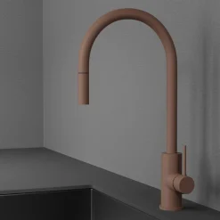 Köksblandare Scandtap Steel Accent med Utdragbar Pip