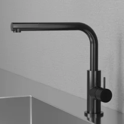 Köksblandare Scandtap Steel Accent 90
