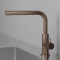 Köksblandare Scandtap Steel Accent 90