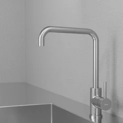 Köksblandare Scandtap Steel Square Rostfritt Stål