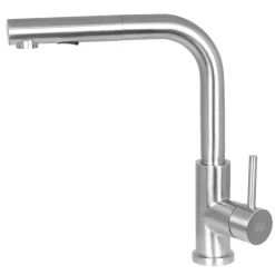 Köksblandare Strand Stainless Solid SO-1403 med Utdragbar Pip